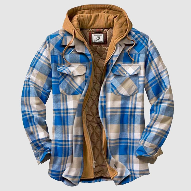 Carlo - Giacca da Lumberjack in Flanella