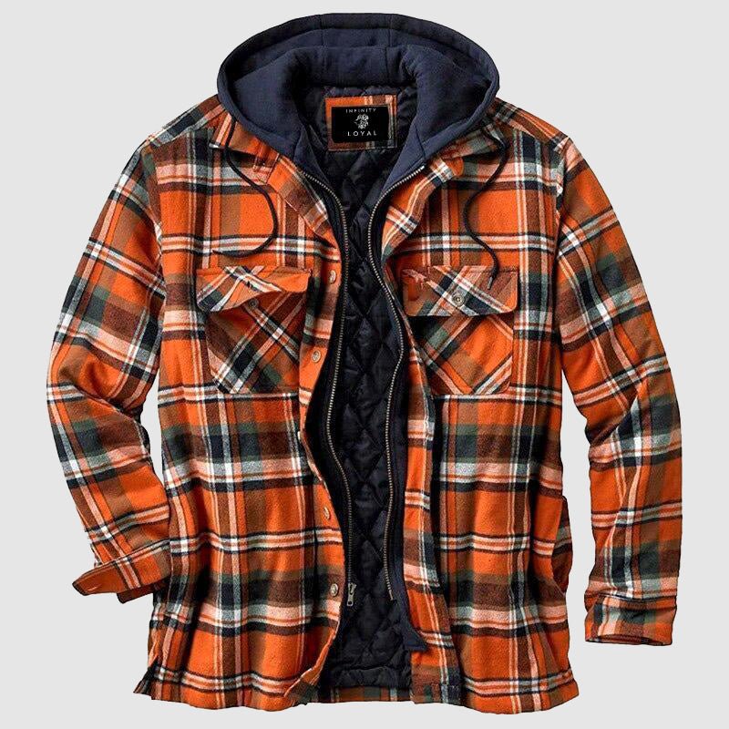 Carlo - Giacca da Lumberjack in Flanella